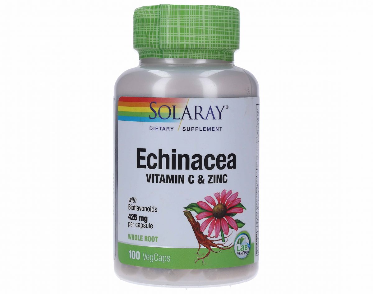 Farmaconal Solaray Echinacea con vitamina C y Zinc