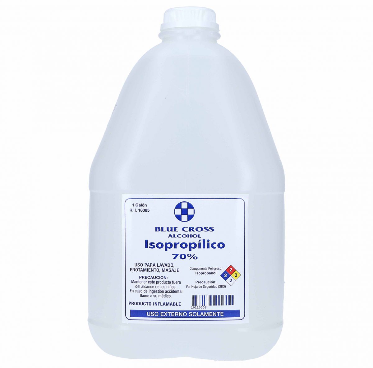 Farmaconal Blue Cross Alcohol Isopropílico 70 (1 Galón) Farmaconal Blue Cross Alcohol Isopropílico 70 (1 Galón)
